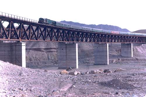 Strengthening of railway bridges on the Bafgh-Bandar Abbas axial railroad (second segment) in order to increase load bearing capacity