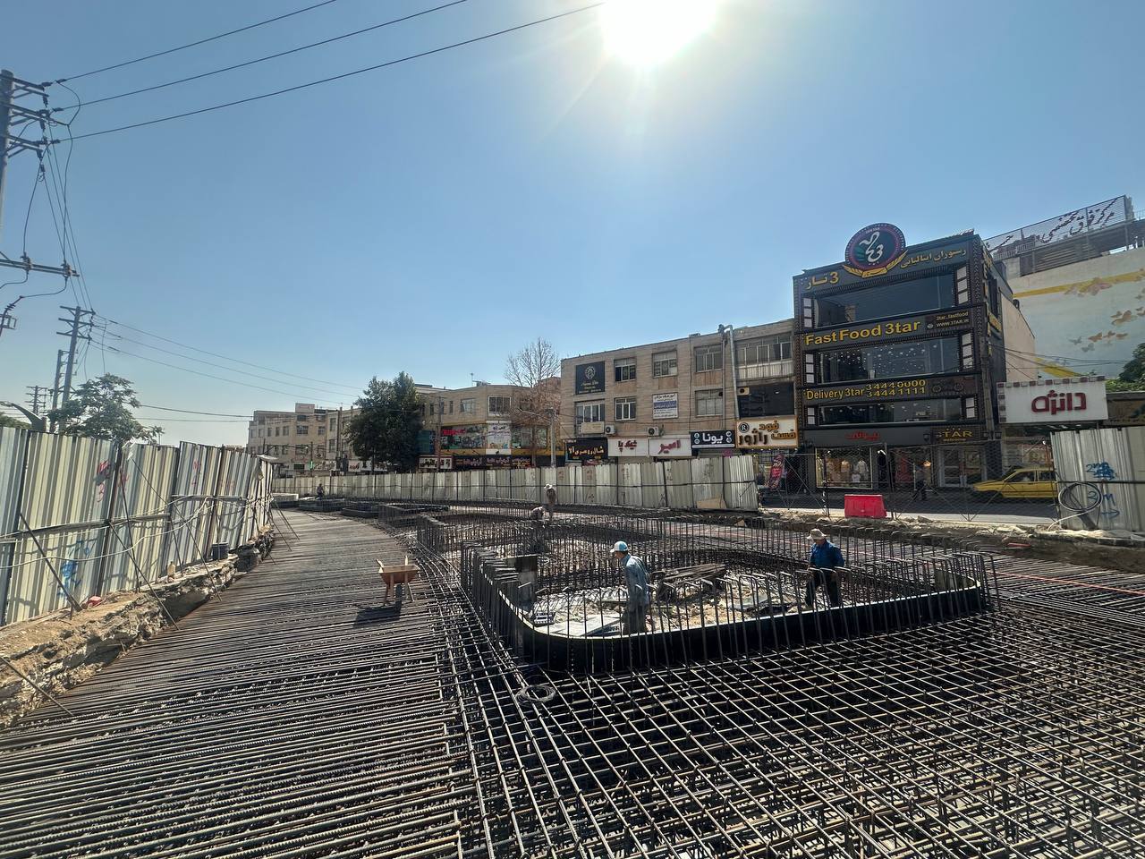 The construction project of non-level intersection of the first floor of Rajai Shahr in the form of design and construction (EPC)